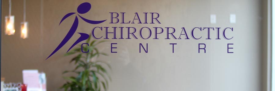 Blair Chiropractic Centre sign